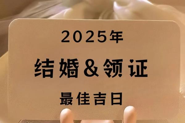 25年适合领证的日子