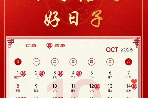 2025年10月适合领证和搬新家的黄道吉日有哪些