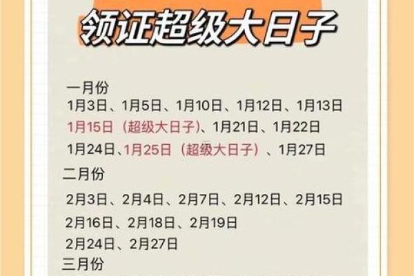 2025年结婚黄道吉日查询