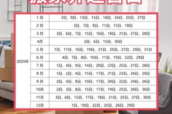 九月份搬家的黄道吉日2025年